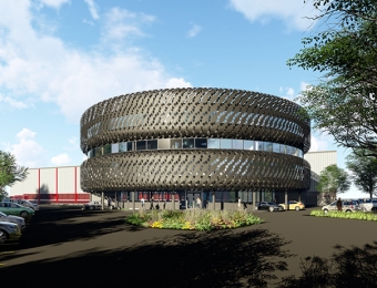 3D Perspective View - Entrance